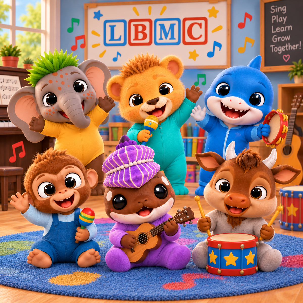 Our Wild Gang is Marching into Daycare!