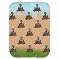 George The Gorilla Swaddle Blankets